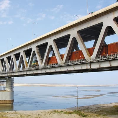 Bogibeel Bridge construction supported by Star Cement.