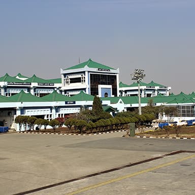 New terminal at Imphal Airport constructed using Star Cement.