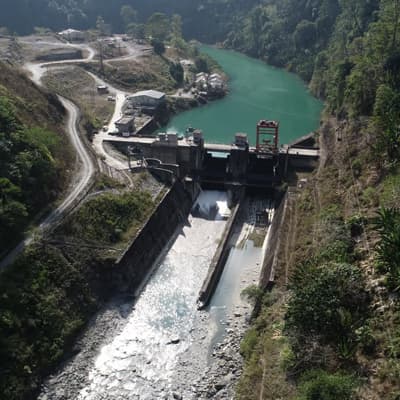 Kameng Hydro Electric Power Project constructed using Star Cement.