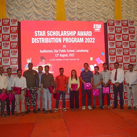 Scholarship program by Star Cement supporting students in achieving academic excellence.