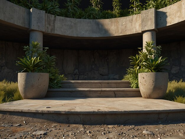 building-a-vastu-compliant-garden-with-concrete inline image